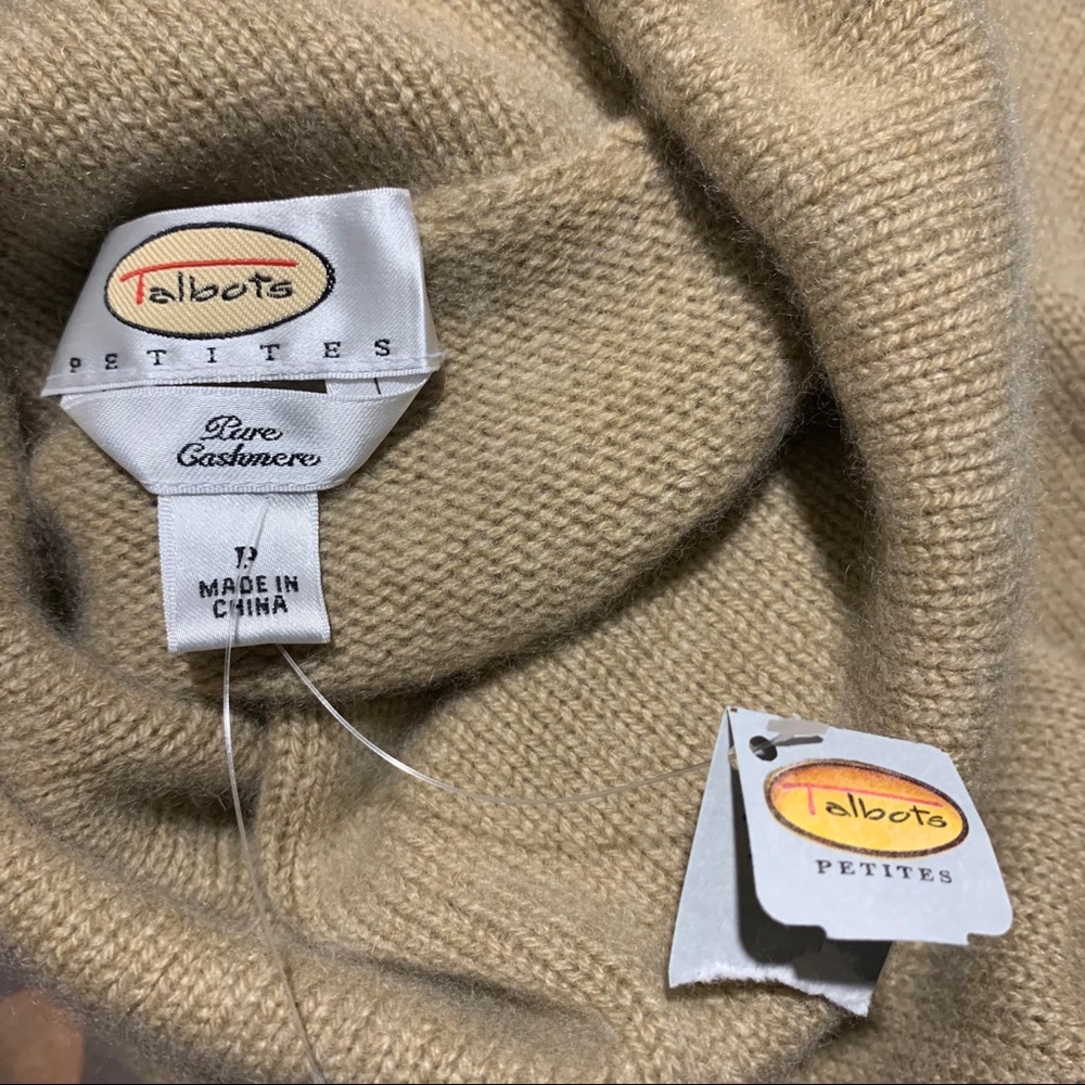 Talbots cashmere cowl sweater - Picture 5 of 6